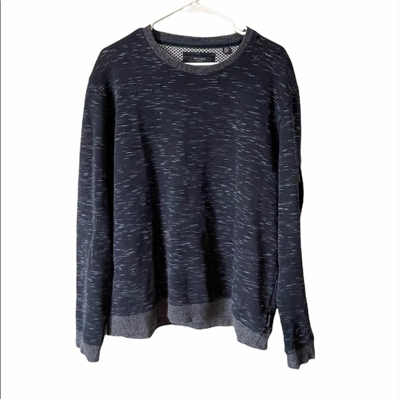 Ted Baker London sweater zippered sleeve pocket office put crewneck 2XL size 6 - Picture 10 of 16